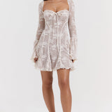 Faye | Damen Vintage Korsettkleid | Mini