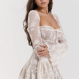 Faye | Damen Vintage Korsettkleid | Mini