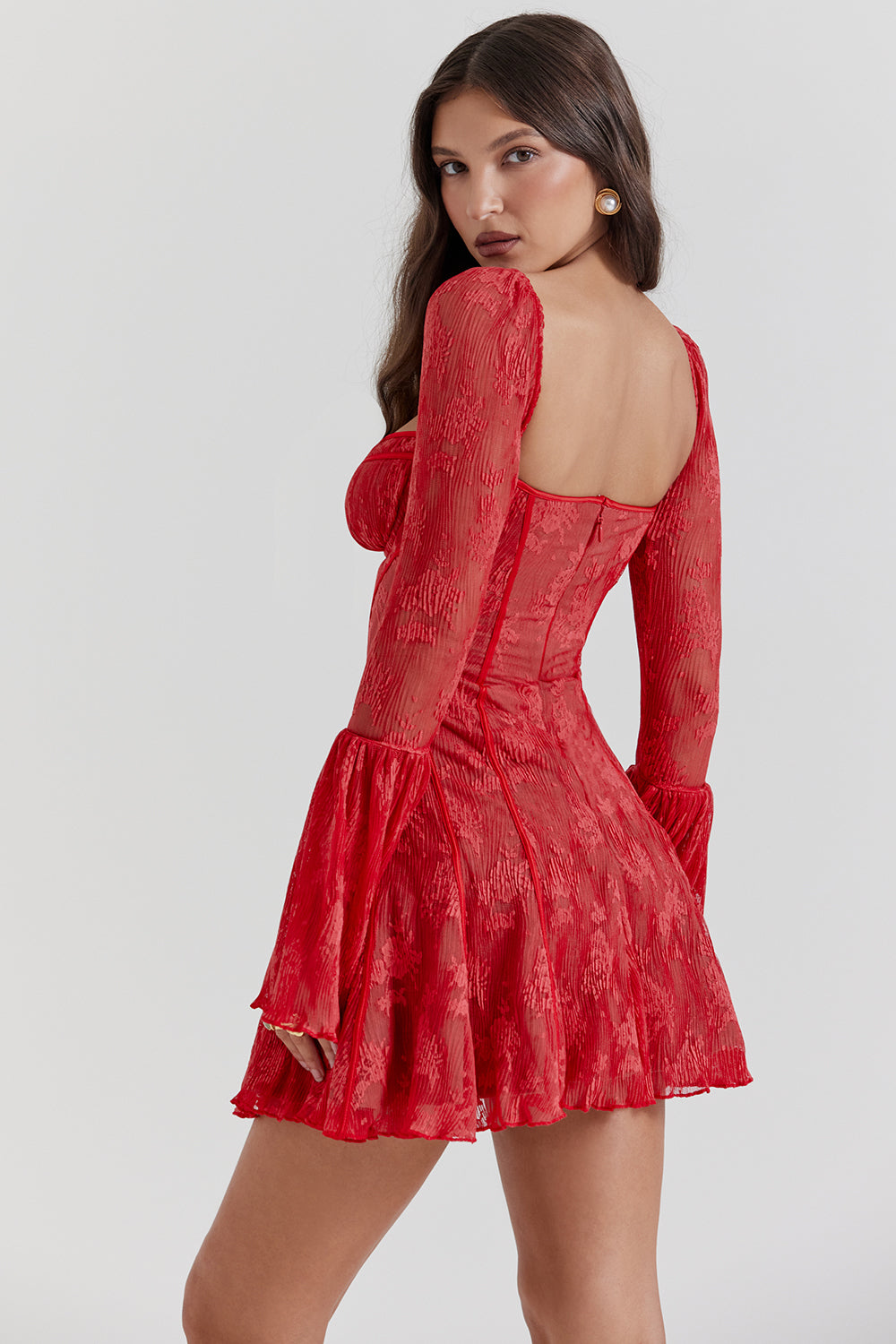 Faye | Damen Vintage Korsettkleid | Mini