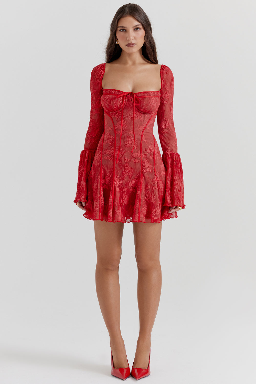 Faye | Damen Vintage Korsettkleid | Mini