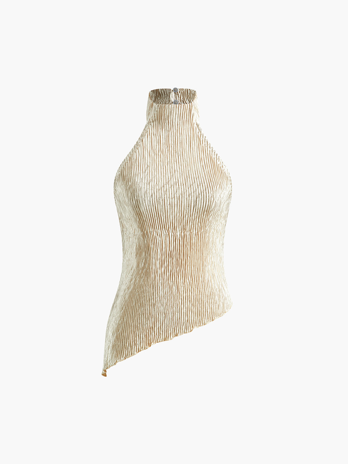 Ayla | Neckholder Plissee Zweiteiliges Set