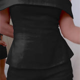 Paisley | Reverskragen Anzug Zweiteiliges Set