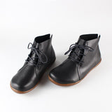 Ophelia | Contoured Footbed Block Heel Ankle Boots