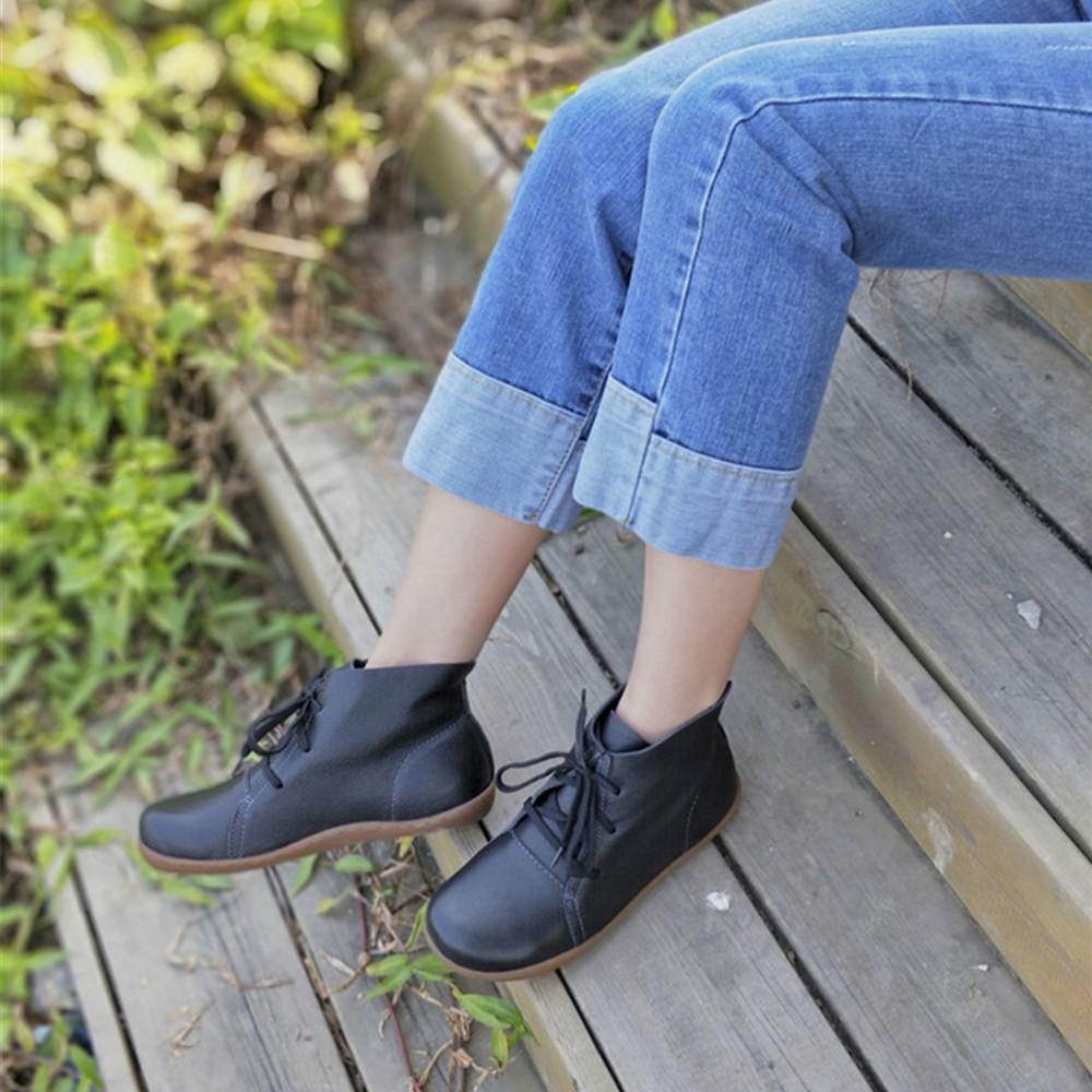 Ophelia | Contoured Footbed Block Heel Ankle Boots
