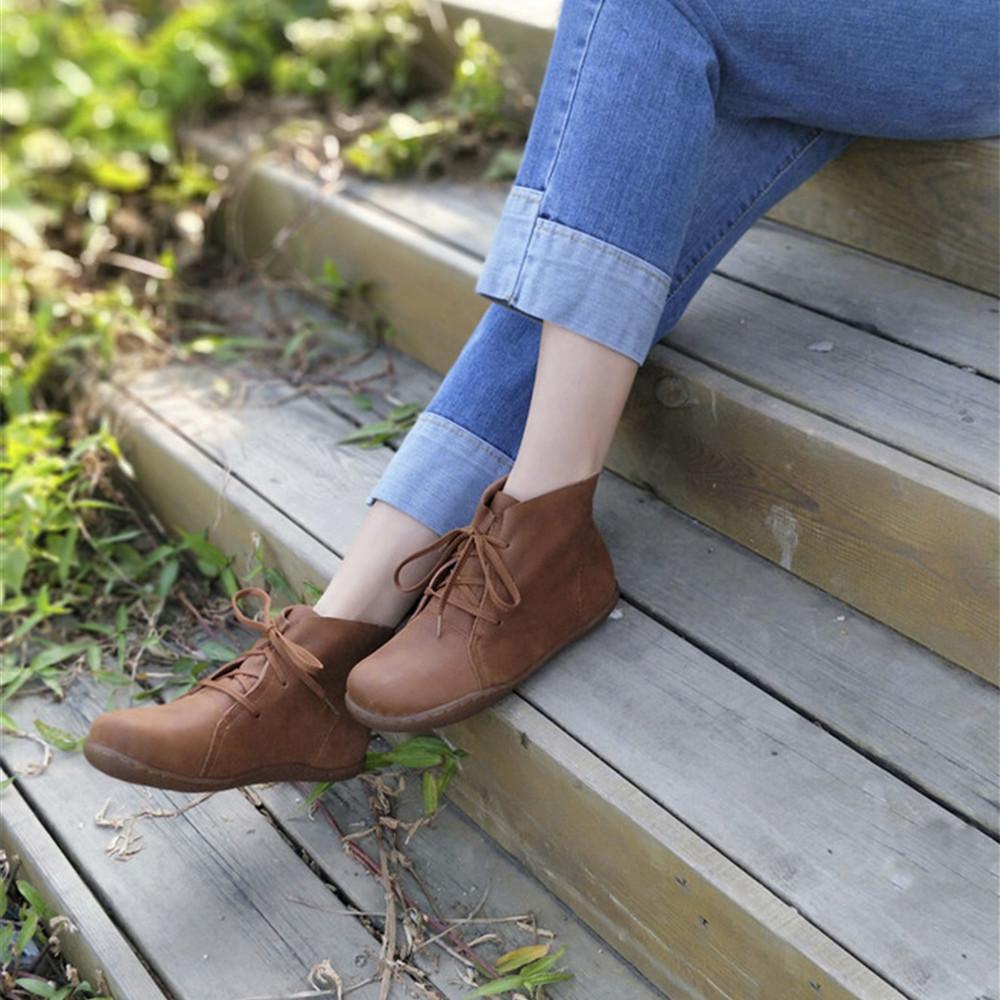 Ophelia | Contoured Footbed Block Heel Ankle Boots