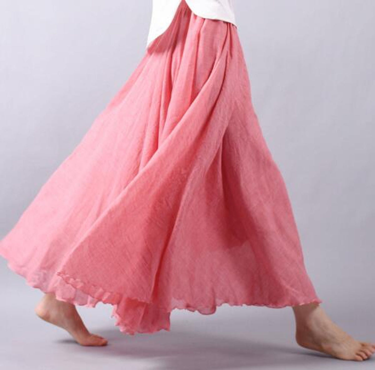 Zinnia | A-line Skirt with Elastic Waistband