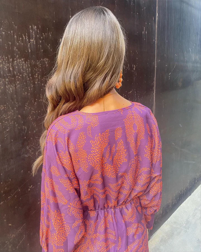Chrissy | Long-Sleeve Maxi Dress