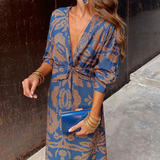 Chrissy | Long-Sleeve Maxi Dress