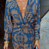Chrissy | Long-Sleeve Maxi Dress