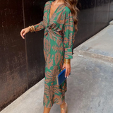Chrissy | Long-Sleeve Maxi Dress