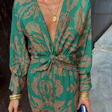 Chrissy | Long-Sleeve Maxi Dress