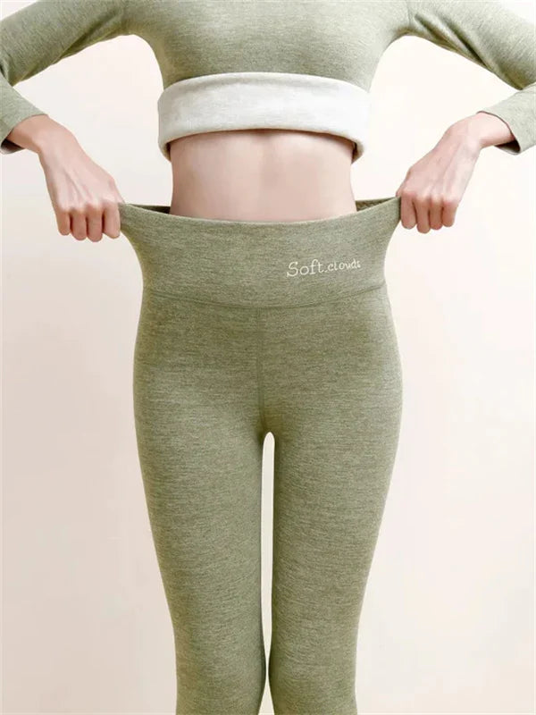 Damen Hohe Taille Leggings | Leicht
