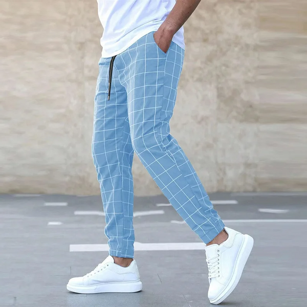 Reginald | Kordelzug Slim-Fit Chinohose