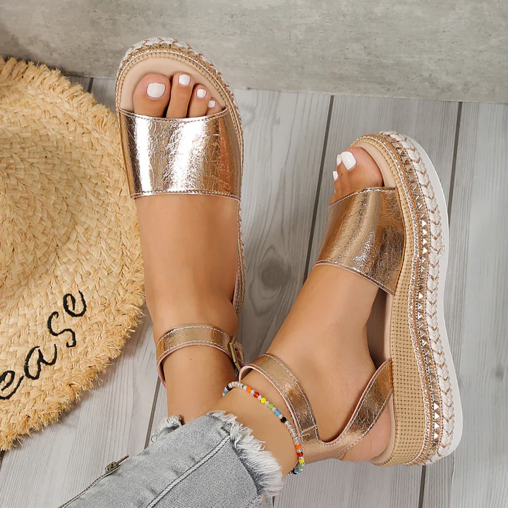 Elise | Geformtes Fußbett Orthopädisch Sandalen
