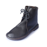 Stella | Lace-up Block Heel Lace-up Boots