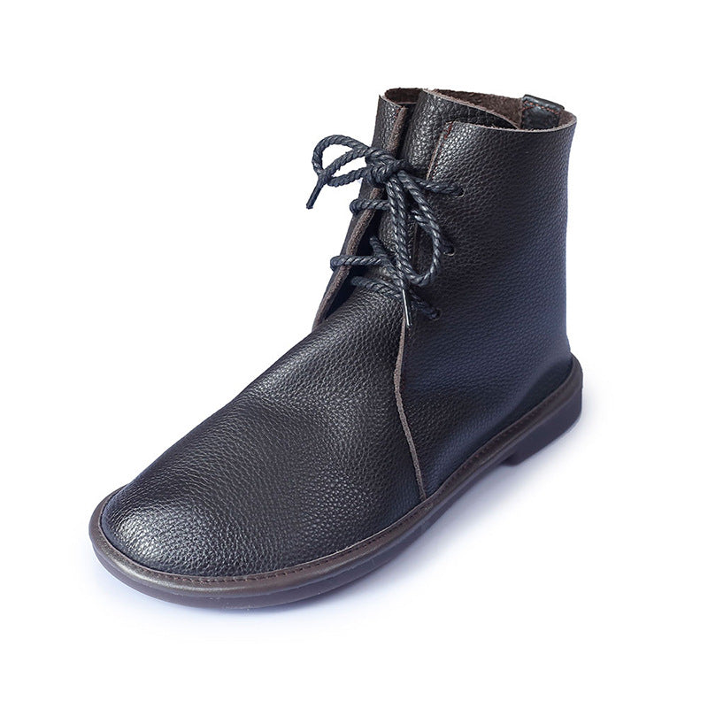 Stella | Lace-up Block Heel Lace-up Boots