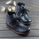 Ophelia | Contoured Footbed Block Heel Ankle Boots