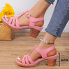 Bridget | Breathable Block Heel Sandals