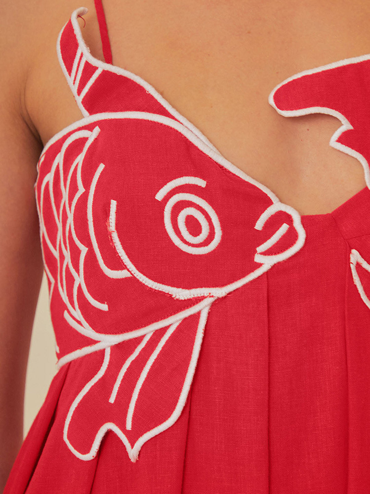 Dove | Spaghettiträger Etui Maxikleid