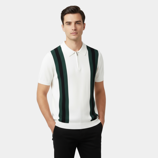 Raphael | Koszulka polo z kołnierzykiem typu Weiter, krój regular fit