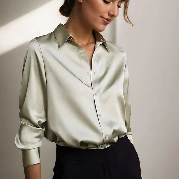 Scarlett | Button-Down Collar Blouse