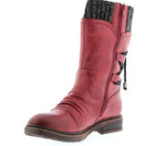 Stella | Botas de punta redonda acolchadas
