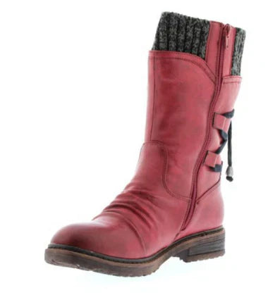 Stella | Botas de punta redonda acolchadas