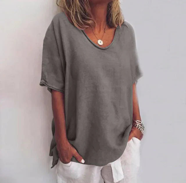 Beatrice | Damen Übergroß T-Shirt | Kurzarm