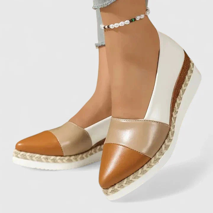 Ivy | Closed Toe Espadrille-Style Loafer
