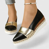 Ivy | Closed Toe Espadrille-Style Loafer
