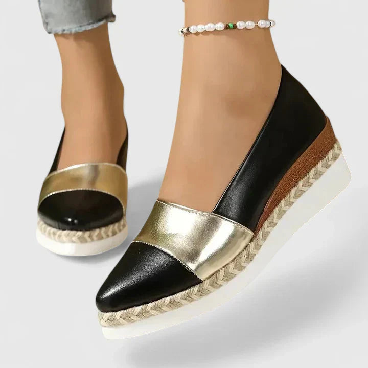 Ivy | Closed Toe Espadrille-Style Loafer