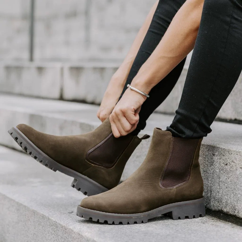 Nicole | Profilsohle Blockabsatz Stiefeletten