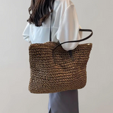 Damen Groß Shopper Schultertasche | Moderner