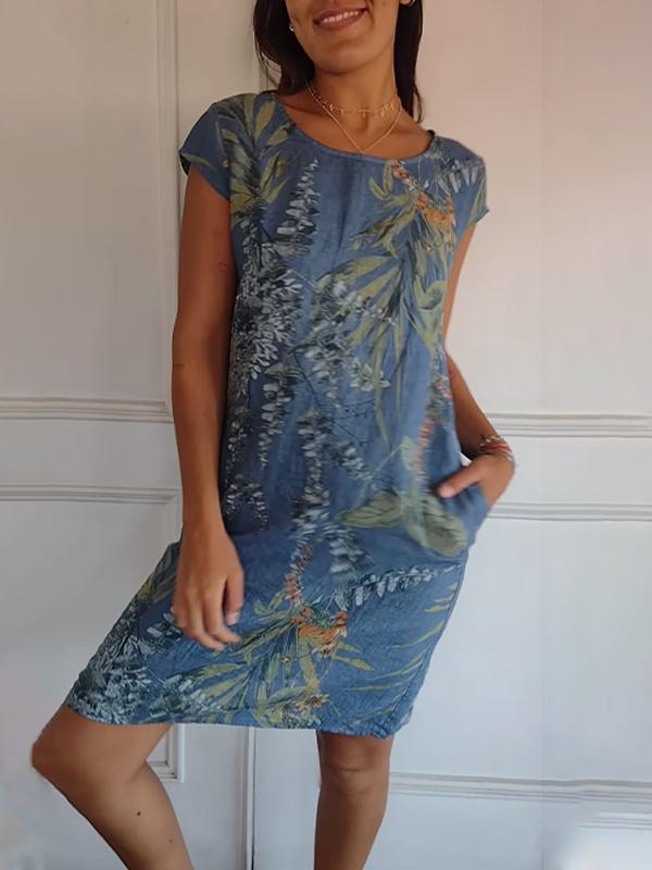 Sharon | Crew Neck Dress
