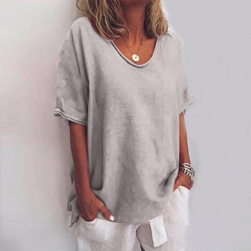 Beatrice | Damen Übergroß T-Shirt | Kurzarm