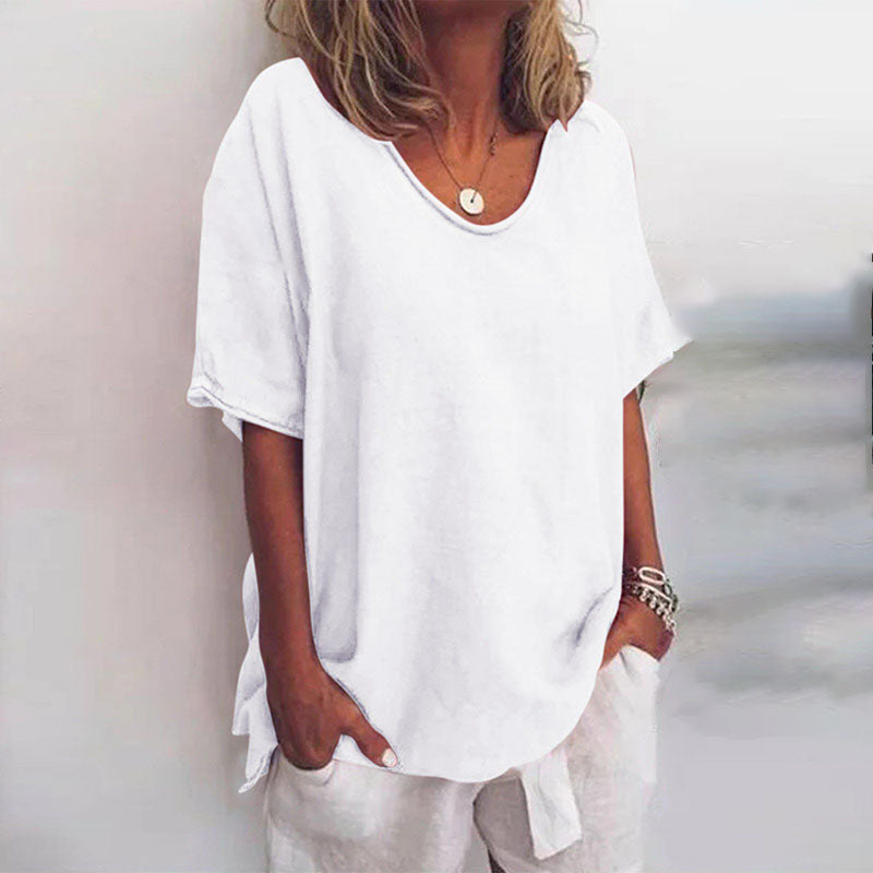Beatrice | Damen Übergroß T-Shirt | Kurzarm