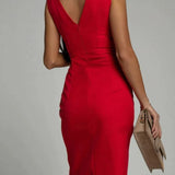 Keely | Drapiert Abendkleid