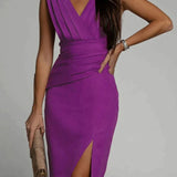 Keely | Drapiert Abendkleid