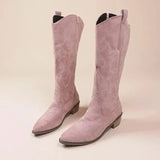 Women's Knee-High Cowboy Boots | Trendy