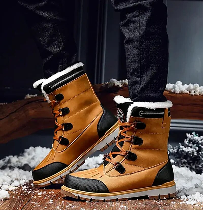 Herren Warm Winterstiefel | Rutschfest