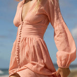 Allie | Damen Elegant Sommer Kleid | Maxi