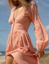Allie | Damen Elegant Sommer Kleid | Maxi