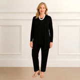 Mia | Lagenlook Cardigan Zweiteiliges Set
