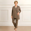 Mia | Lagenlook Cardigan Zweiteiliges Set