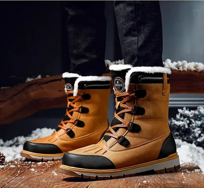 Herren Warm Winterstiefel | Rutschfest
