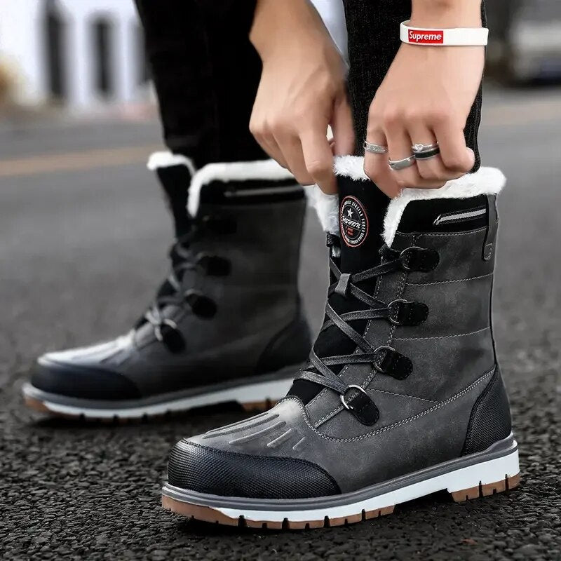Herren Warm Winterstiefel | Rutschfest