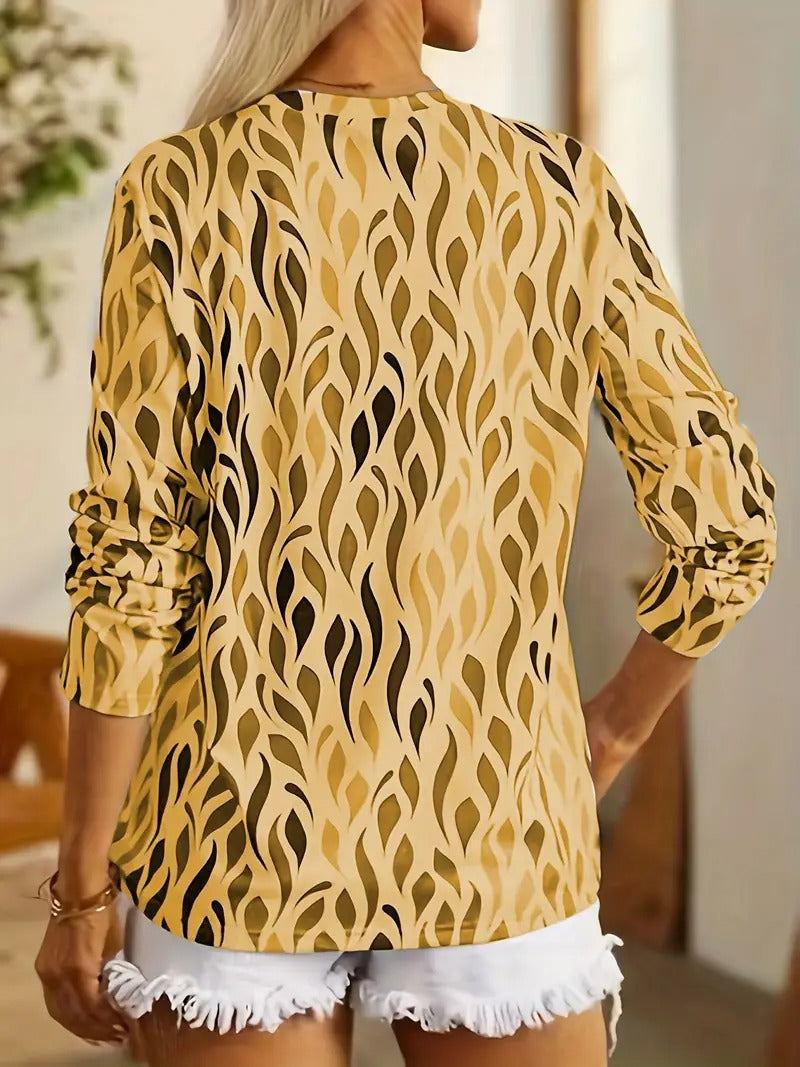Warda | Women's Elegant Top | Long Sleeve