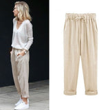 Ulkka | Damen Sommer Bequem Hosen | Leicht