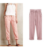 Ulkka | Damen Sommer Bequem Hosen | Leicht