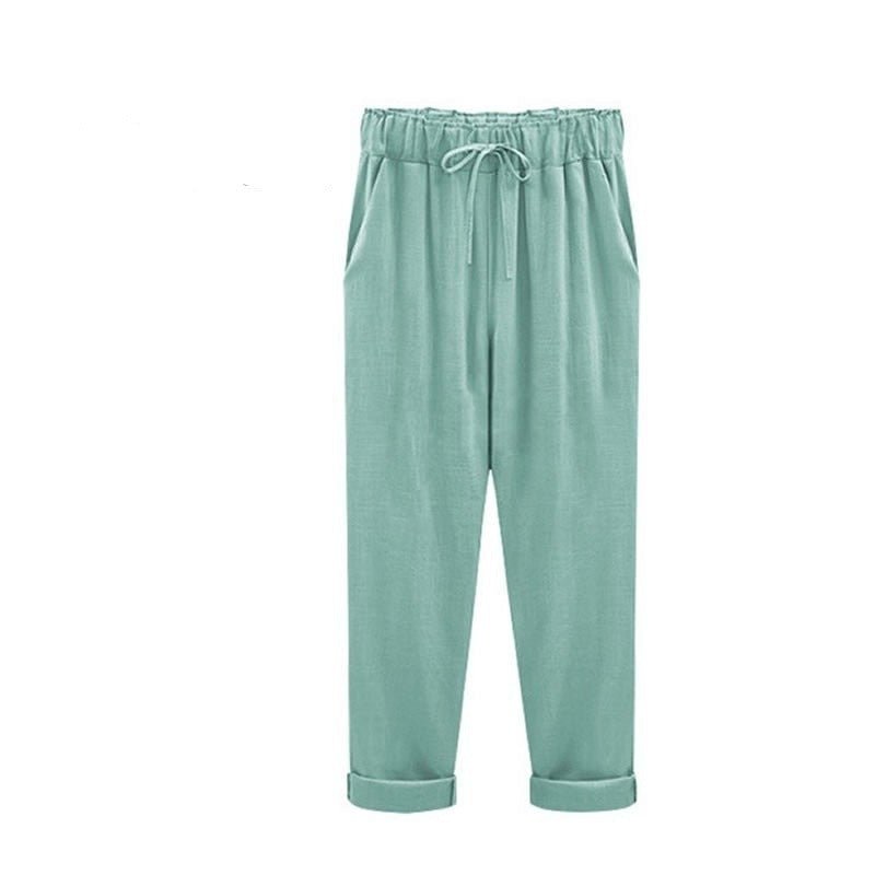 Ulkka | Damen Sommer Bequem Hosen | Leicht